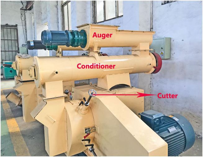 animal feed pellet mill machine