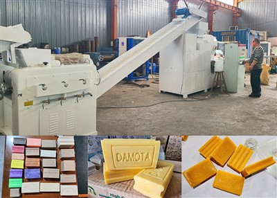 2000Kg/h লন্ড্রি সাবান ফিনিশিং লাইন
